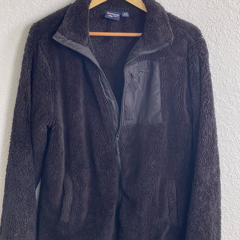 Long sleeve black jacket reebok xl 18-20